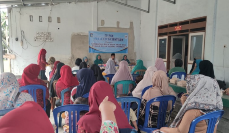 SOSIALISASI POLA ASUH ANAK DAN REMAJA DI ERA DIGITAL (PAAREDI), POKJA 1 TP-PKK DESA SENTELUK